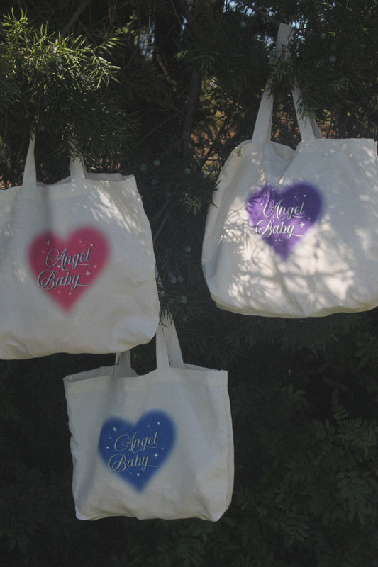 ANGEL BABY TOTE BAG