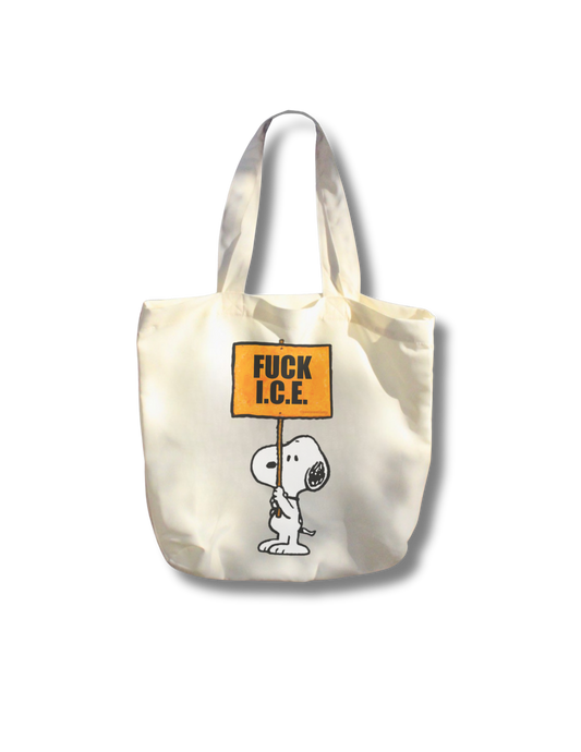 FUCK ICE TOTE BAG