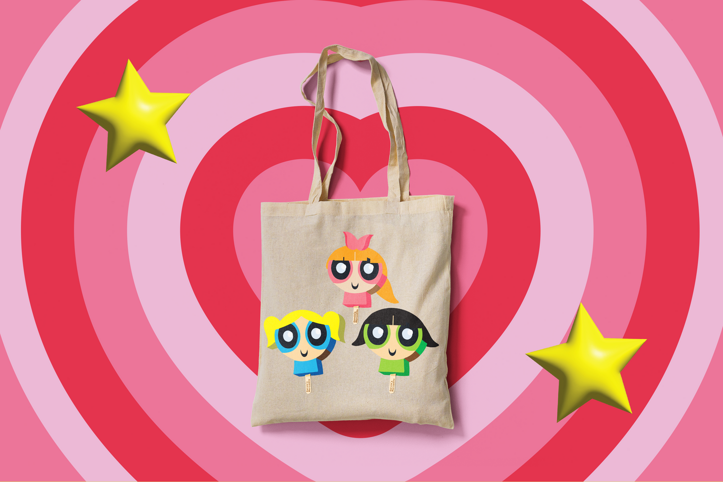 POWERPUFF GURLS TOTE BAG